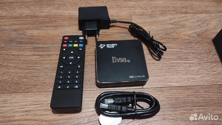 SMART tv приставка прошитая с Wi Fi