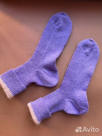 Носки вязаные женские