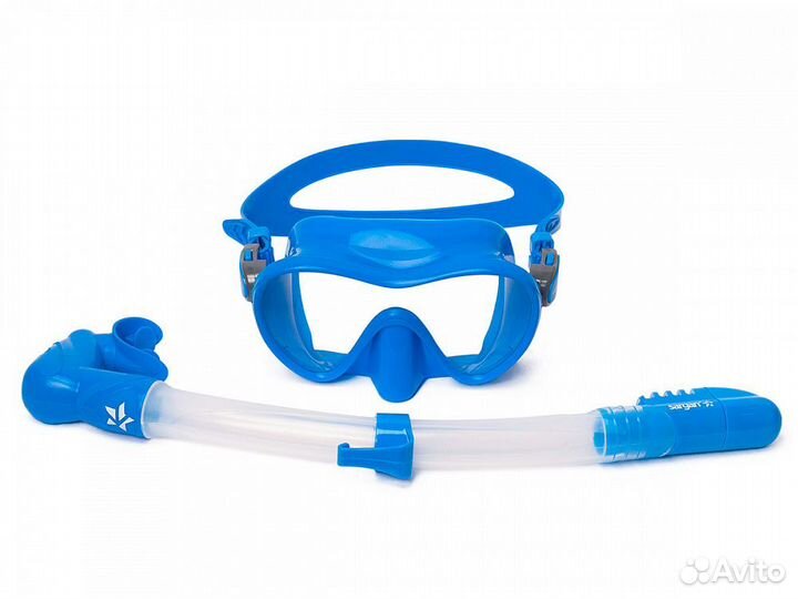 Комплект маска и трубка Агидель Blue Sea