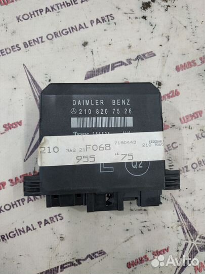 Блок двери w210 Mercedes передней левой