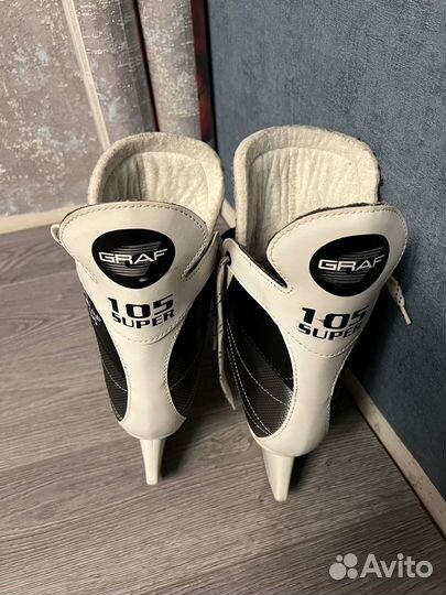 Коньки Хоккейные Graf 105 super размер 45