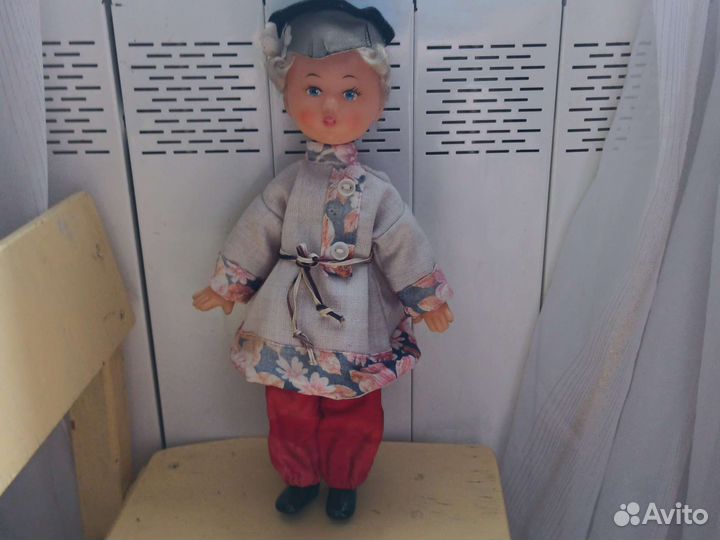 Кукла СССР мальчик 43 см