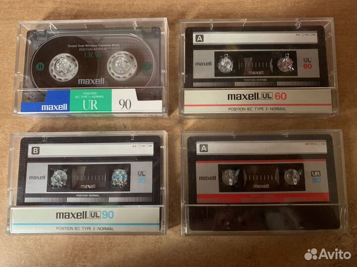 Аудиокассеты 4 штуки