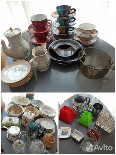 Посуда б/у, набор для сакэ (новый)