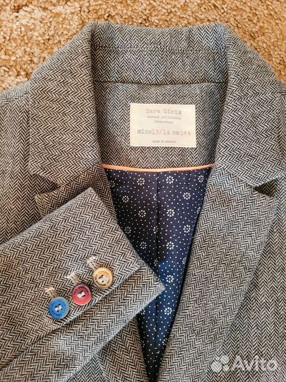 Пиджак для девочки zara р. 14 лет