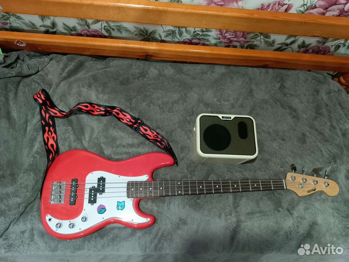 Бас гитара + комбик