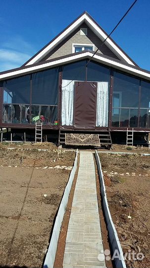 Мягкие окна на терассу