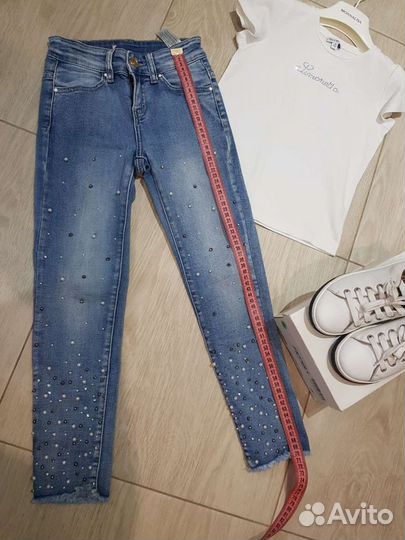 Twin set 8 лет джинсы