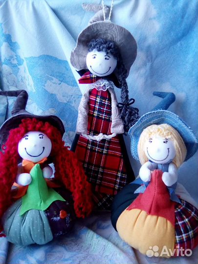 Ведьмочка. Интерьерная кукла ручной работы