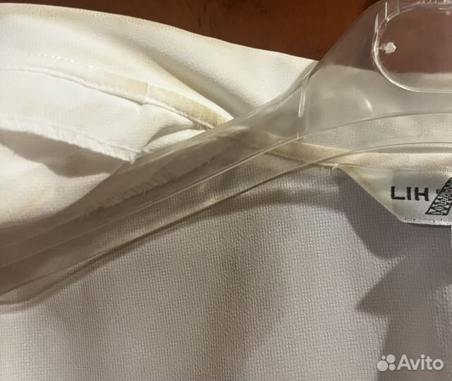 Винтажная рубашка бежевая