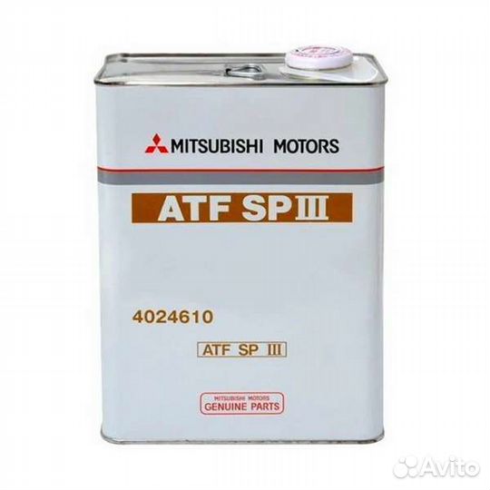 Жидкость трансмиссионная Mitsubishi SP3. 4 литра