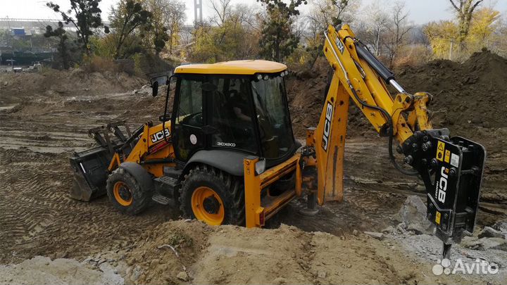 Услуги экскаватора погрузчика JCB