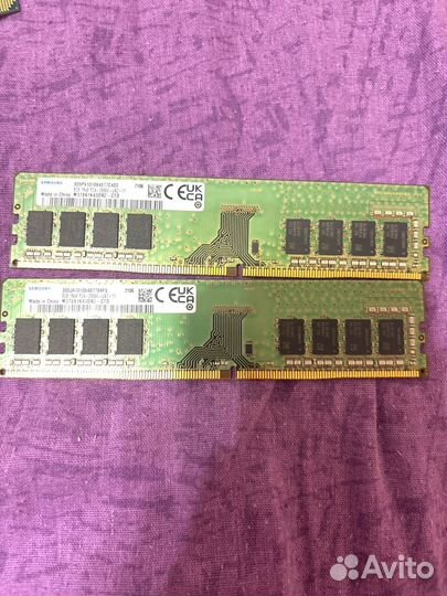 Оперативная память ddr4 8gb samsung 2666