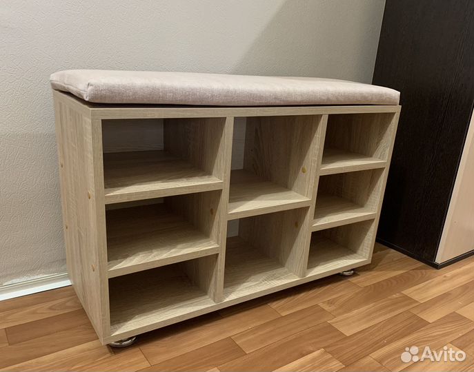 Обувница, тумба для обуви, пуфик