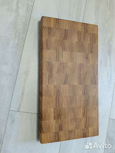Торцевая разделочная доска из дуба