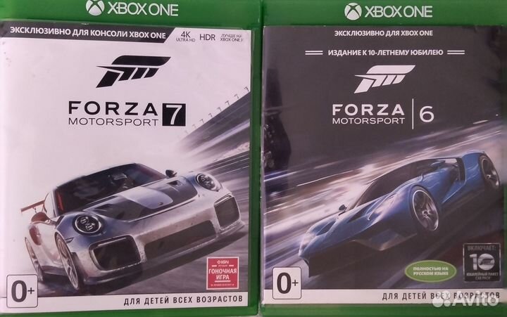 Игровые диски на xbox one