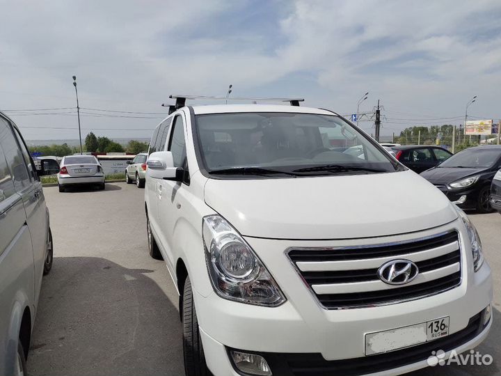 Багажник на крышу Хендай Гранд Старекс без рейлинг