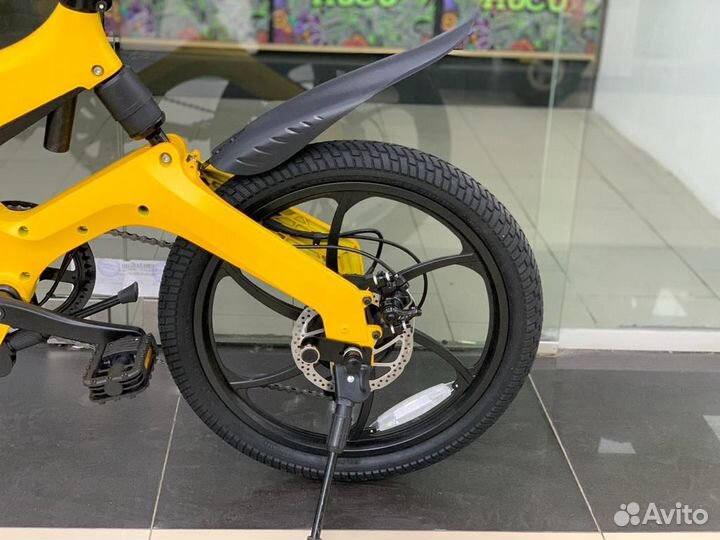 Стильный раскладной электровелосипед