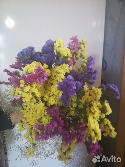 Цветы, букеты, из сухоцветов, хорошего качества