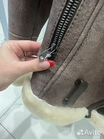 Дубленка авиатор