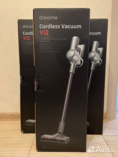 Пылесос Xiaomi Dreame V12 серый