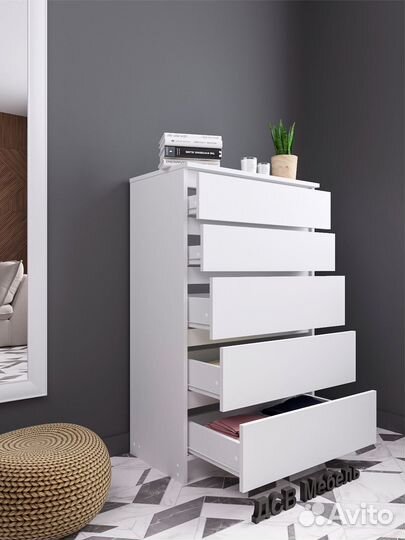 Мс Мори Комод мк 700.5 (мп) Белый