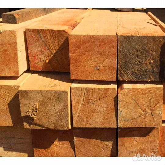 Красивый и надежный брус, лиственница, 200х200мм