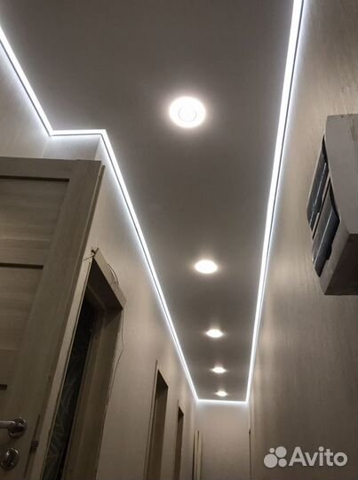 Натяжные потолки, ремонт потолков