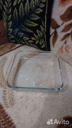 Ёмкость для запекания стеклянная