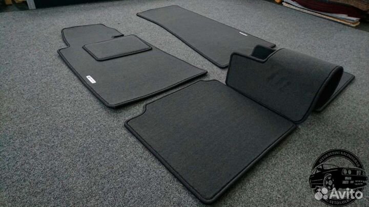Автоковрики для BMW 7 серии e32, серые