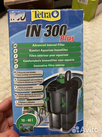 Фильтр Tetra IN 300 Plus для аквариумов до 40 л