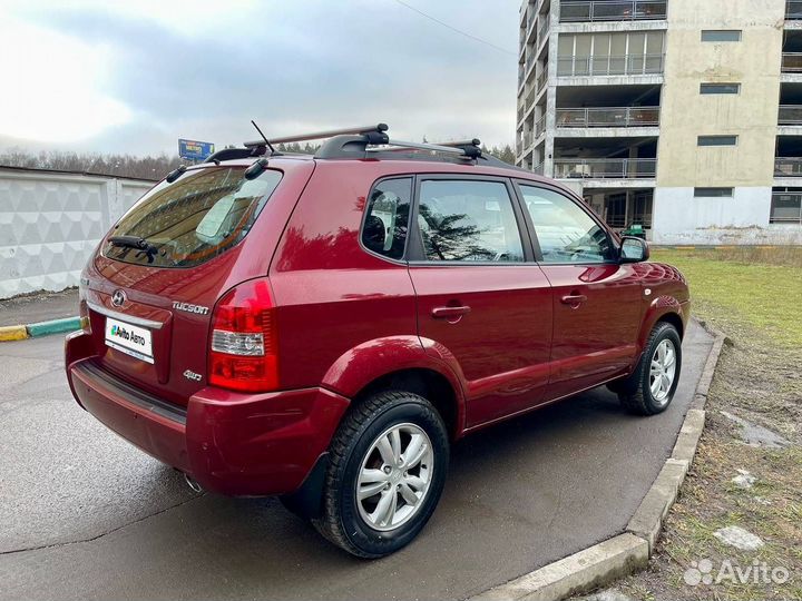 Hyundai Tucson 2.0 AT, 2008, 177 321 км