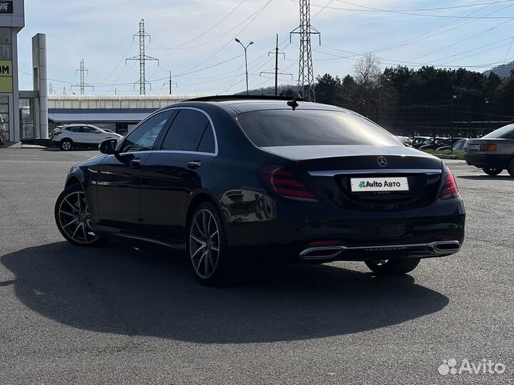 Mercedes-Benz S-класс 2.9 AT, 2018, 47 200 км