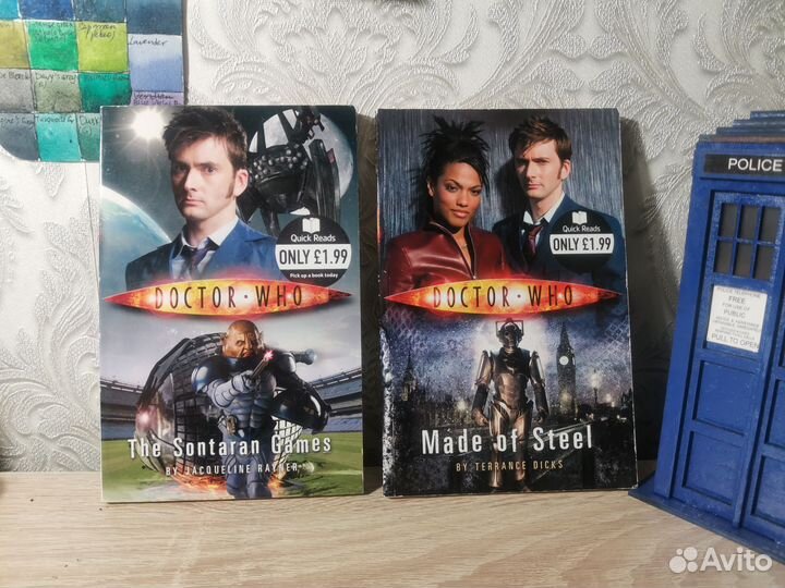 Доктор Кто книги на английском