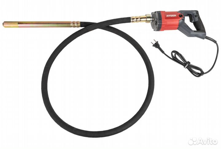 Портативный глубинный вибратор ayger (комплект) VD