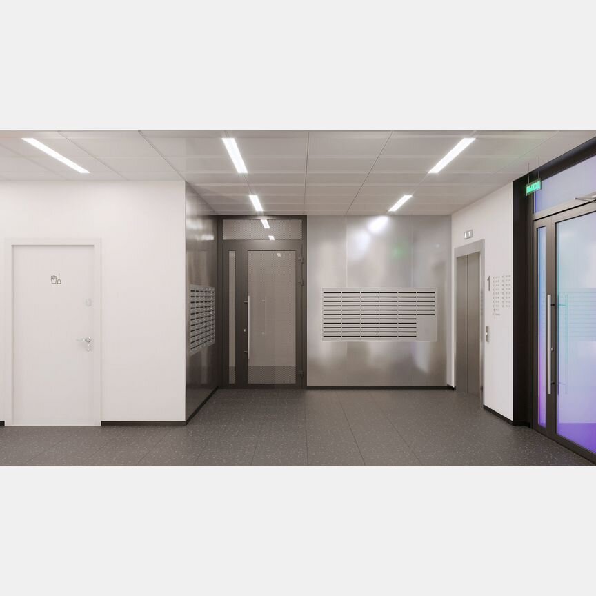 1-к. квартира, 33,6 м², 8/9 эт.