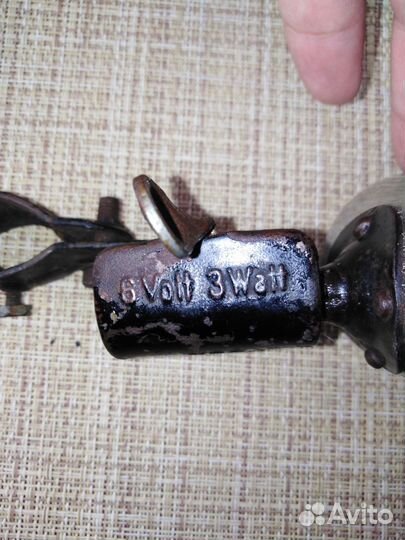 Немецкая старинная динамка на велосипед