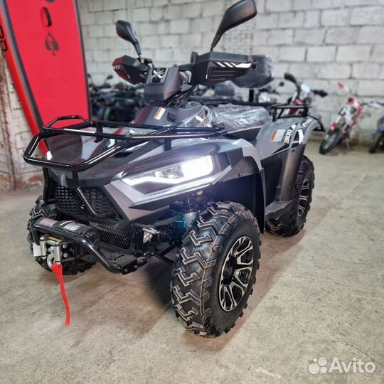 Квадроцикл Linhai-Yamaha P300 EFI Серый