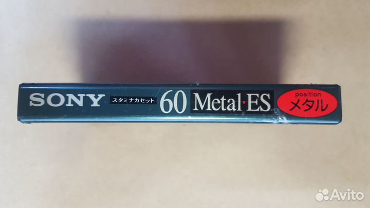 Аудиокассета sony stamina metal ES 60