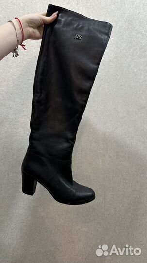 Сапоги женские натуральная кожа 38 р