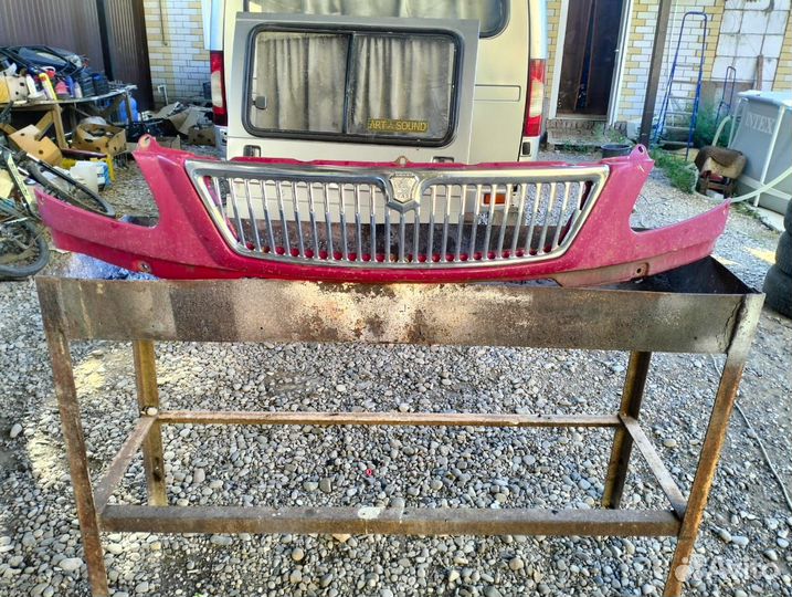 Бампер на газел