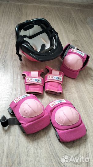 Шлем и защита для роликов