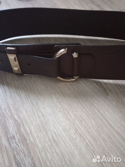 Пояс-ремень кожаный женский