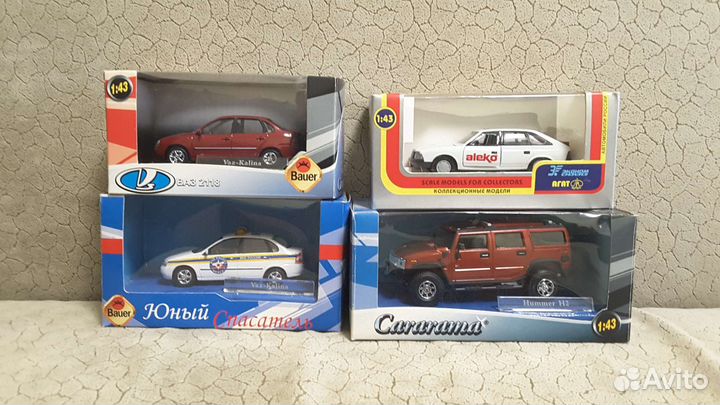 Модели автомобилей 1:43 cararama