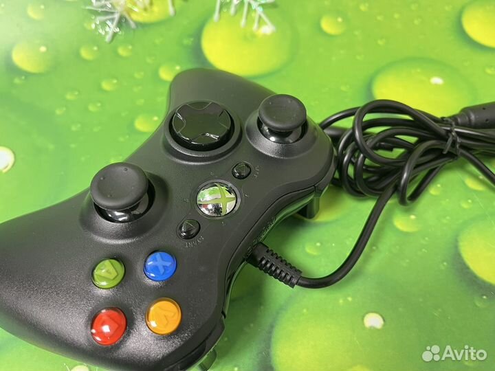 Проводной джойстик для xbox 360 оригинал