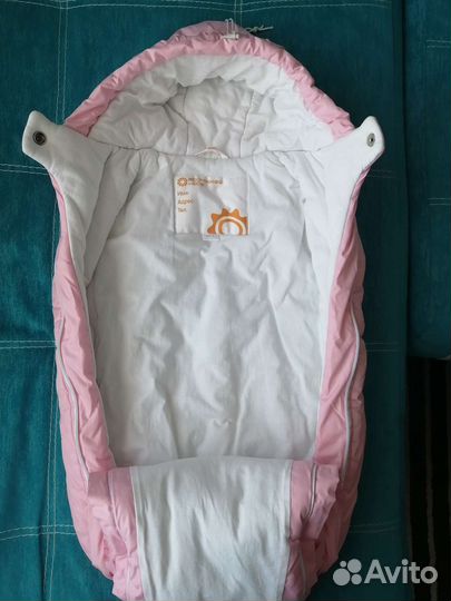 Кокон утеплённый на выписку или прогулок