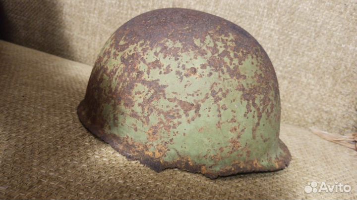 Каска ркка обр 1939 антуражная трехклепка клеймо