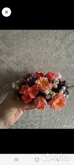 Мыло ручной работы букеты