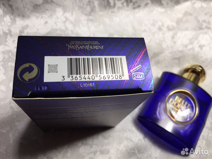 Пустой флакон от Belle D Opium YSL