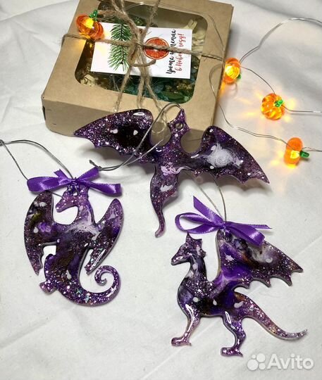 Новогодние игрушки ручной работы